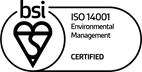 ISO 14001 certified